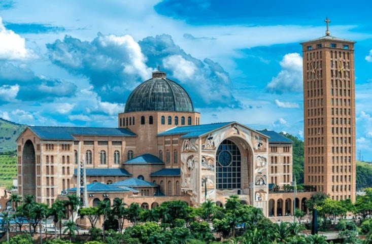 Basilica of the National Shrine of Our Lady of Aparecida, Aparecida, São Paulo, Brazil